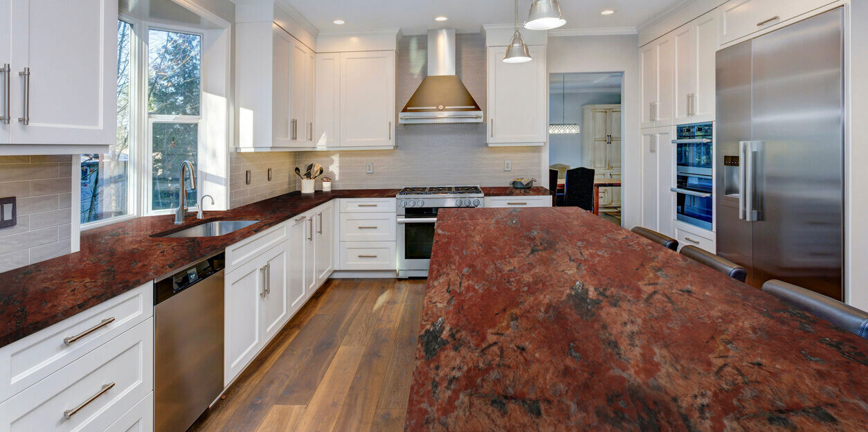 Granite kitchen countertop, Lemet Stone Brașov