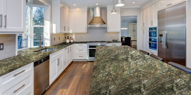 Marble kitchen countertop, Lemet Stone Brașov