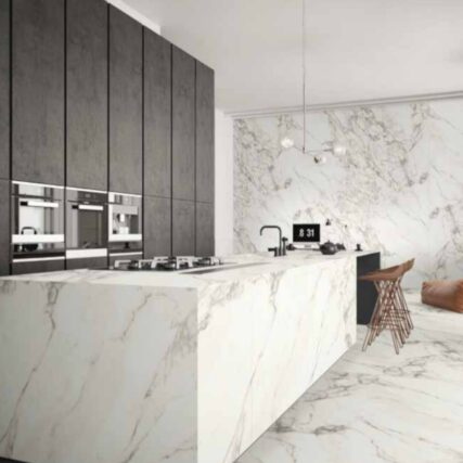 Arabescato marble, Lemet Stone showroom